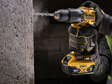 DEWALT DCD100YP2T WIERTARKO-WKRĘTARKA 68Nm 18V XR 5Ah 100 lat