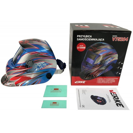 VERKE V75204 PRZYŁBICA MASKA SPAWALNICZA SAMOŚCIEMNIAJĄCA