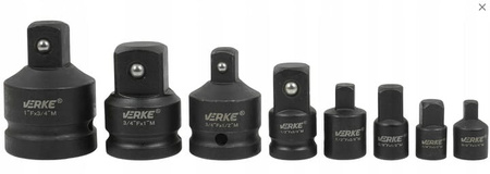 VERKE V39452 ZESTAW REDUKCJI UDAROWYCH 8 SZTUK