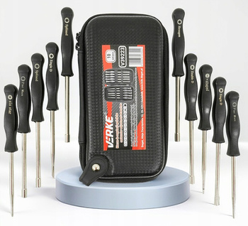 VERKE V86223 ZESTAW KLUCZY DO REGULACJI GAŹNIKÓW 10 SZT