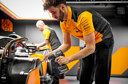 DeWALT MCLAREN DCK200ME2GT ZESTAW WKRĘTARKA + ZAKRĘTARKA + 2x1,7Ah