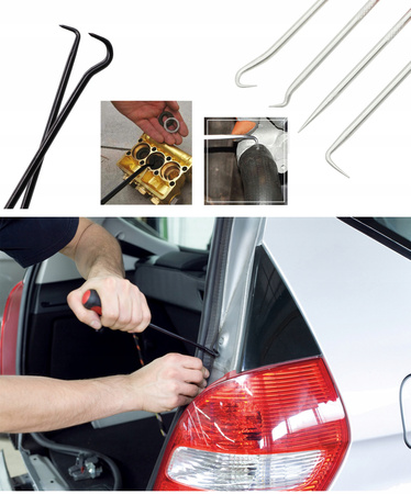 VERKE V06601 GROTY SZPIKULCE SKROBAKI ORINGÓW USZCZELEK ZESTAW HAKÓW SKROBAKÓW HACZYKÓW