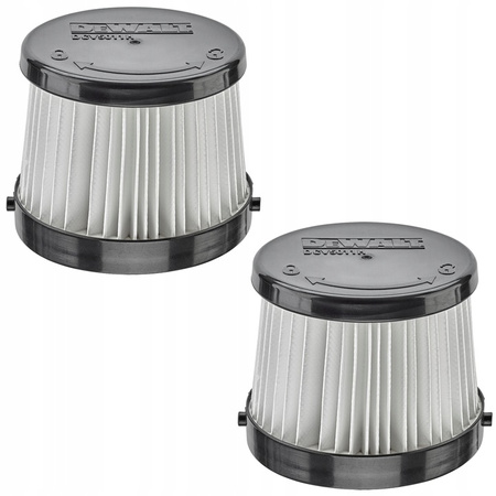 DeWALT DCV5011H 2x Filtr wymienny do odkurzacza DCV501L