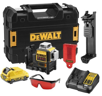 DeWALT DCE089D1R Laser krzyżowy 360° czerwony 2Ah