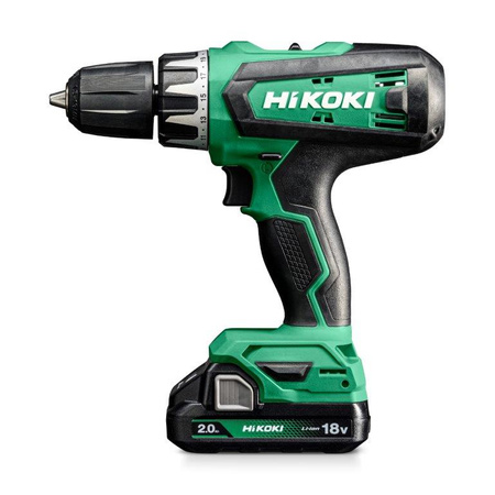 HiKOKI DV18DF WKRĘTARKA UDAR 18V + 2x2,0Ah WALIZKA