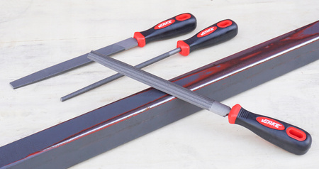 VERKE V05098 ZESTAW PILNIKÓW DO METALU 8" 3 EL VERKE