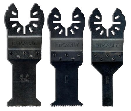 DeWALT DT20713 ZESTAW BRZESZCZOTÓW MULTI-TOOL 3szt