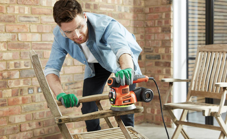 BLACK DECKER KA280K SZLIFIERKA WIELOFUNKCYJNA 4w1 + 19 akcesoriów