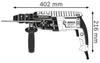 Młotowiertarka BOSCH 880W GBH 2-28F +MAKITA ZESTAW