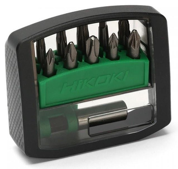 HiKOKI Zestaw bitów PZ PH TX RB 25mm + uchwyt 11pc