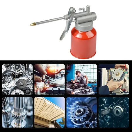 VERKE V86359 OLEJARKA OLIWIARKA MAŁA RĘCZNA OLEJNICA SMAROWNICA OLEJU SMAROWNICZKA 250ml