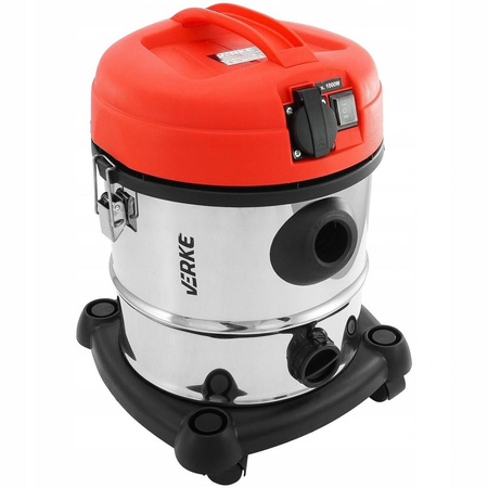 VERKE V08220 ODKURZACZ PRZEMYSŁOWY SUCHO MOKRO 20 L 1200W