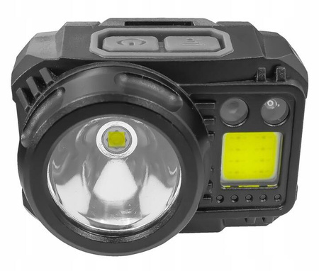 VERKE V87555 LATARKA CZOŁOWA 350 LM + 120 LM 1200mAh