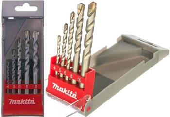 MAKITA D-05175 ZESTAW WIERTEŁ DO BETONU 5 szt.