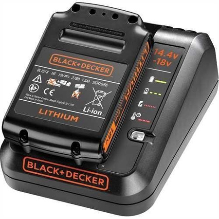 BLACK DECKER BDC1A15 ZESTAW ŁADOWARKA + AKU 1,5Ah