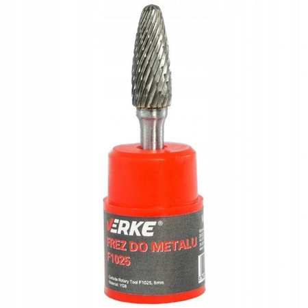 VERKE V05062 FREZ PILNIK DO METALU WĘGLIK WOLFRAMU F1025