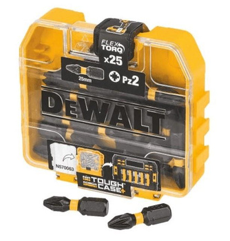 DeWalt Zestaw bitów udarowych PZ2 IMPACT 25 szt