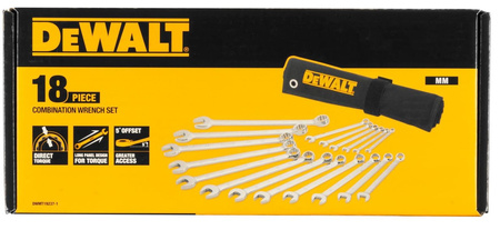 DeWALT DWMT19237 KLUCZE PŁASKO-OCZKOWE 6-24 mm