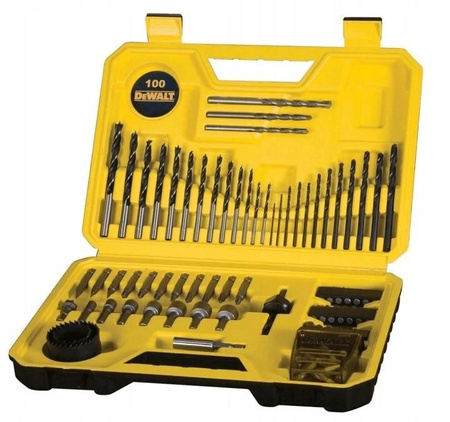 Wkrętarka MAKITA 18V DF457DWE+Osprzęt DEWALT 100pc