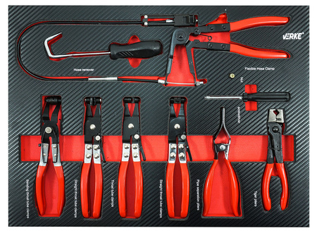 VERKE V33109 SZAFKA NARZĘDZIOWA 7 SZUFLAD+ 306 NARZĘDZI