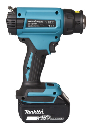 MAKITA DHG181RT OPALARKA 18V LXT 150-550°C + 1x5Ah