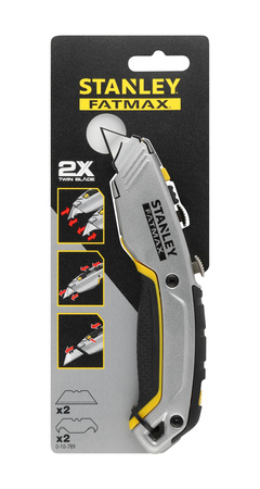STANLEY 0-10-789 NÓŻ Z PODWÓJNYM OSTRZEM TWINBLADE