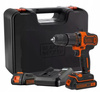 BLACK DECKER BDCHD18K1B2 WKRĘTARKA 18V + 2x2,0Ah
