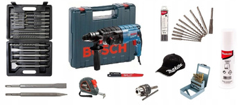 BOSCH GBH 240 Młotowiertarka 790W + Osprzęt Mega SET
