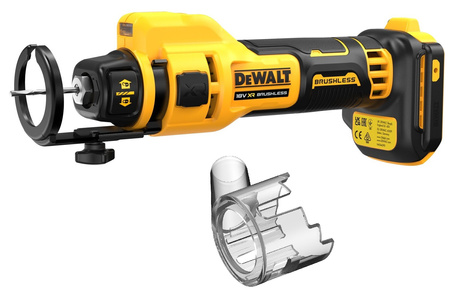 DeWALT DCE555N FREZARKA DO PŁYT G-K 18V XR + FREZY 5szt