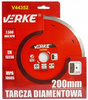 VERKE V44352 TARCZA DIAMENTOWA DO PŁYTEK 200mm 1,6mm