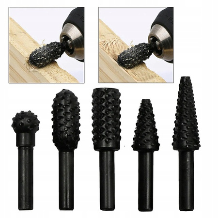 VERKE V05043 FREZY DO METALU I DREWNA ZESTAW 6 SZT