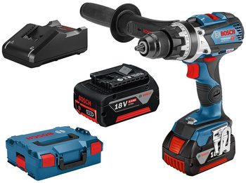 BOSCH GSB 18V-110C WKRĘTARKA UDAROWA 18V 2x5,0Ah