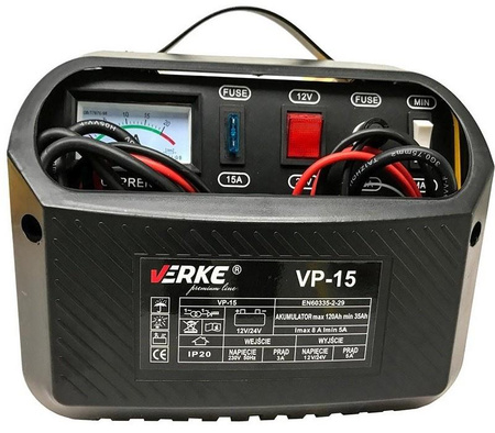 VERKE V80016 PROSTOWNIK ŁADOWARKA 12/24V VP-15