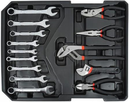 NOTIG N4801 ZESTAW NARZĘDZI KLUCZY WALIZKA XXL PRO