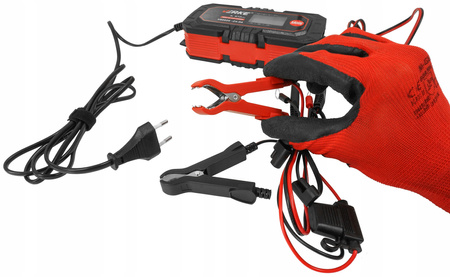 VERKE V80026 PROSTOWNIK ŁADOWARKA AKUMULATORA 6V 12V 4A