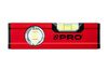 PRO 3-01-01-A1-Z04 ZESTAW POZIOMNIC PRO600 CZERWONA 17,40,60,120CM