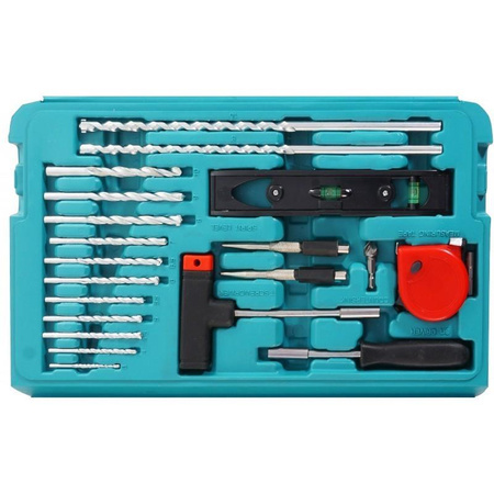 VERKE Zestaw Osprzętu 217pc Wiertła Bity Nasadki + WALIZKA