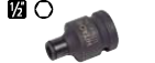 HiKOKI 751875 Adapter udarowy do bitów 1/2"-1/4" 38 mm