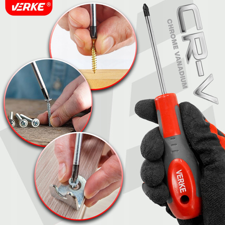 VERKE V86432 ZESTAW WKRĘTAKÓW 8 SZT VERKE LIGHT DUTY
