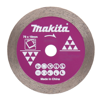 MAKITA D-77263 TARCZA TNĄCA DO PŁYTEK GRESU DIAMENTOWA 76x10mm