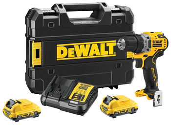 DeWALT DCD701D2 WKRĘTARKA 12V XR 2x2,0Ah 57,5Nm