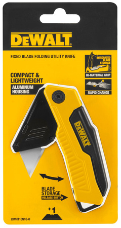 DeWALT DWHT10916-0 NÓŻ SKŁADANY OSTRZE TRAPEZOWE