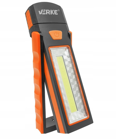 VERKE V87551 LATARKA WARSZTATOWA LED COB (KEMPINGOWA, TURYSTYCZNA)