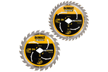 DeWALT DT40271 TARCZA PILARSKA EXTREME 190mm 36T DO DCS577