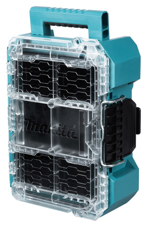 MAKITA MAKTRAK P-91067 ORGANIZER KOMPAKT 8,55 L • TRANSPARENTNY • 5 POJEMNIKÓW