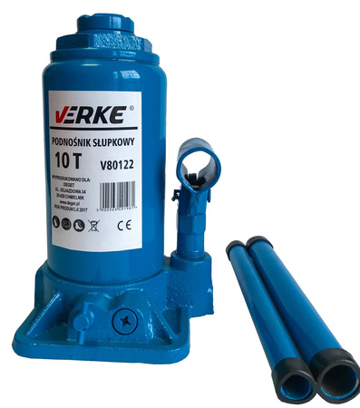 VERKE V80122 PODNOŚNIK HYDRAULICZNY SŁUPKOWY 10T