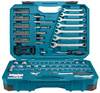 MAKITA E-06616 ZESTAW NARZĘDZI RĘCZNYCH 120 szt