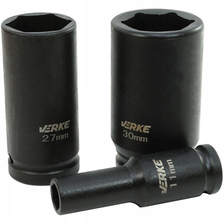 VERKE V39462 ZESTAW NASADEK UDAROWYCH 1/2" 10-32mm