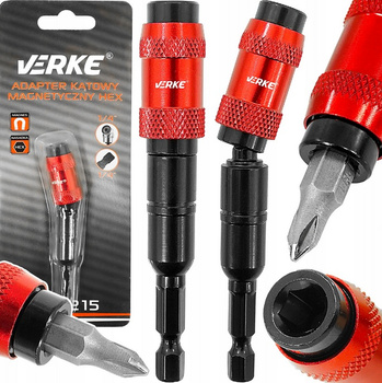 VERKE V39215 ADAPTER KĄTOWY MAGNETYCZNY HEX