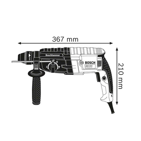 BOSCH GBH 240 Młotowiertarka 790W 2,7J